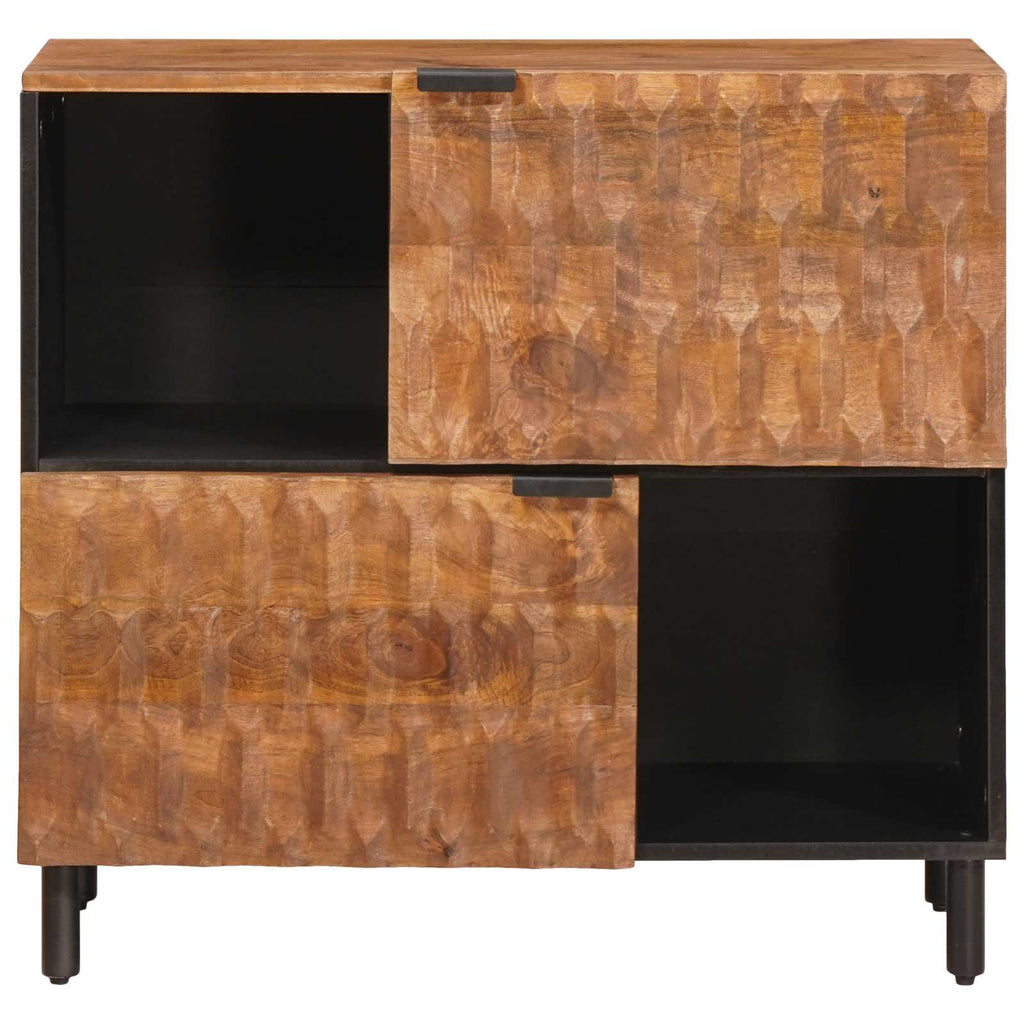 Sideboard 80 X 33 X 75 Cm Solid Mango Wood