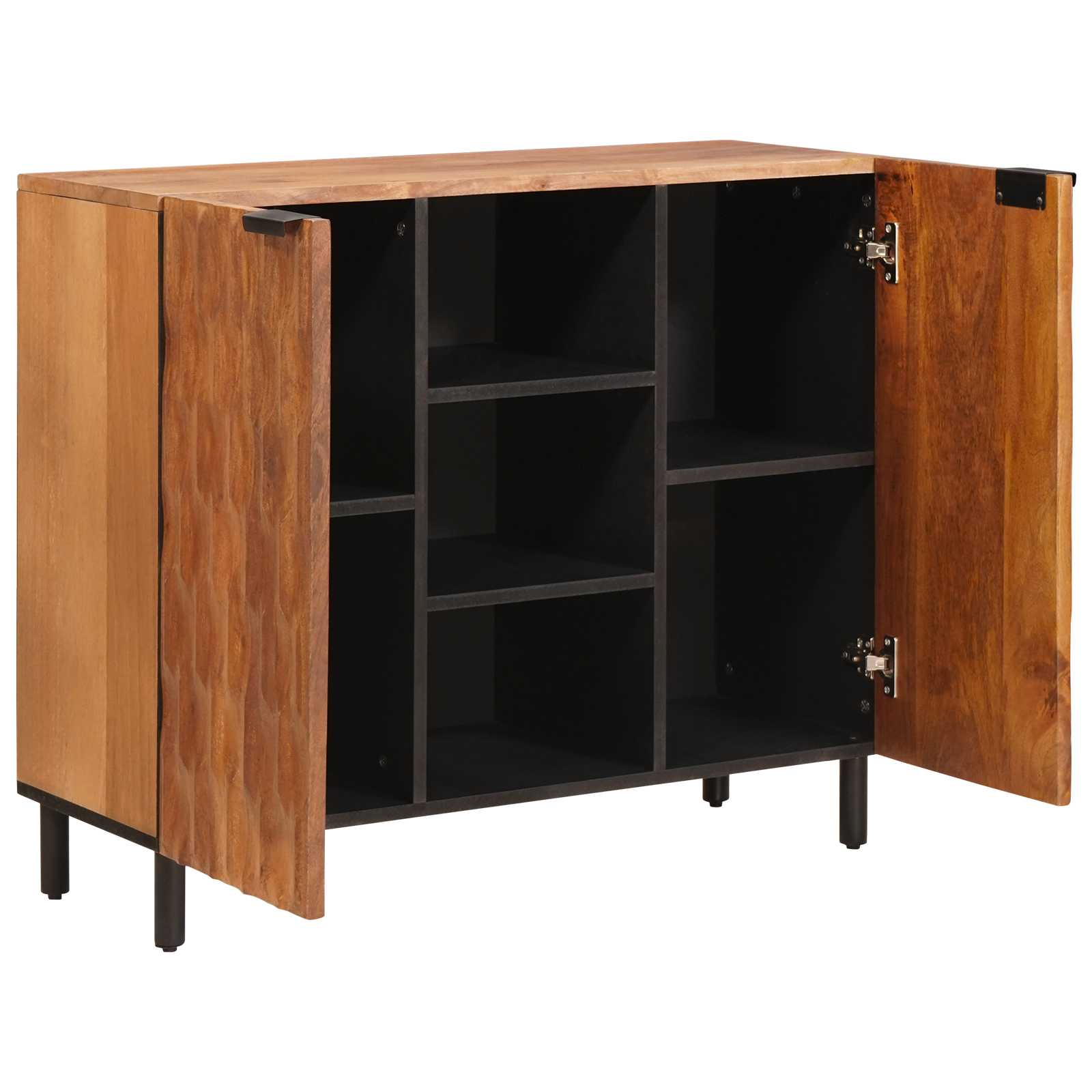 Sideboard 90 X 33 X 75 Cm Solid Mango Wood