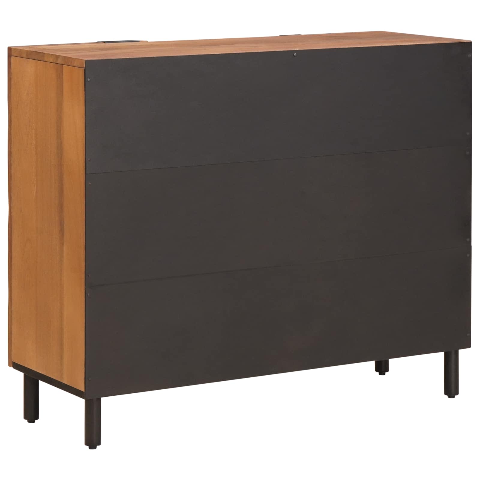 Sideboard 90 X 33 X 75 Cm Solid Mango Wood