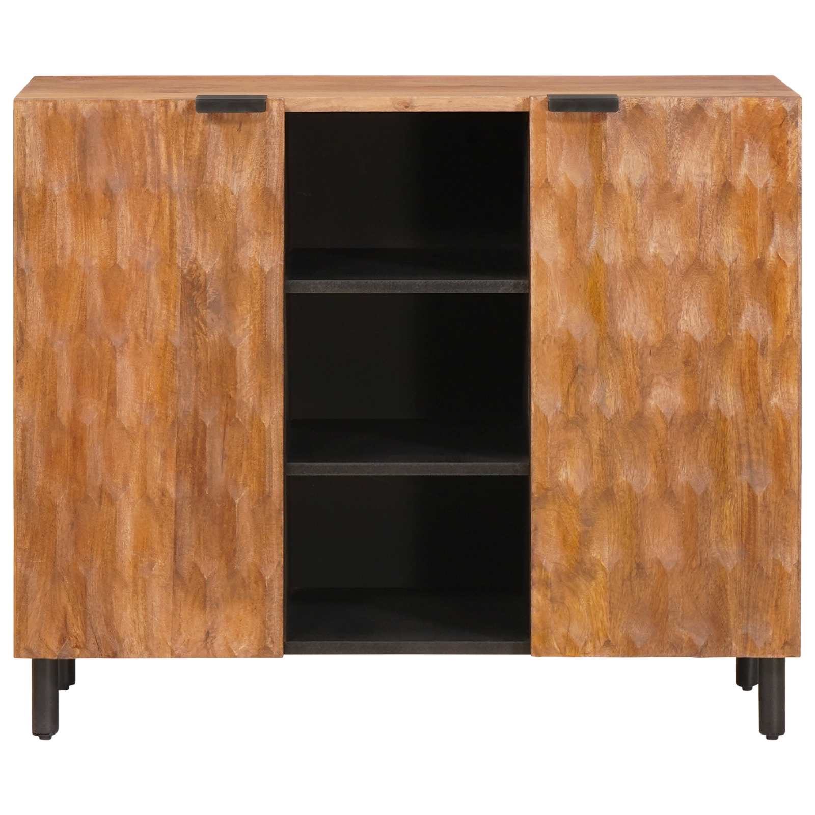 Sideboard 90 X 33 X 75 Cm Solid Mango Wood