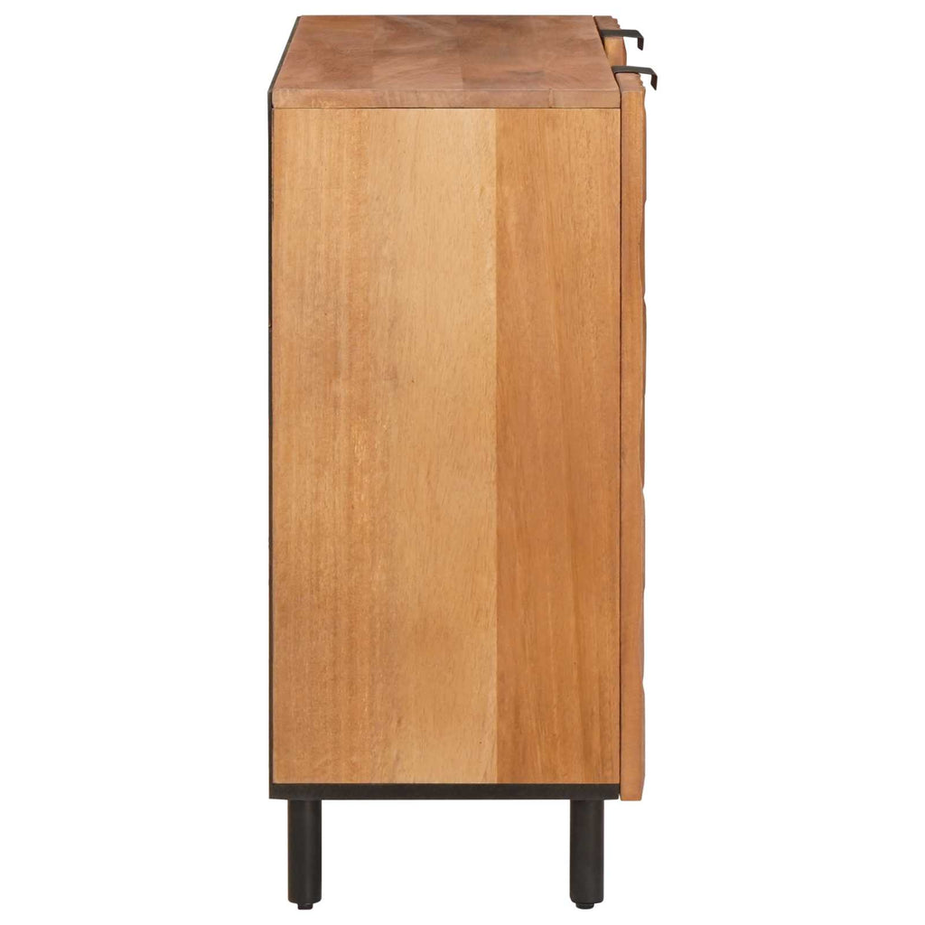 Sideboard 90 X 33 X 75 Cm Solid Mango Wood