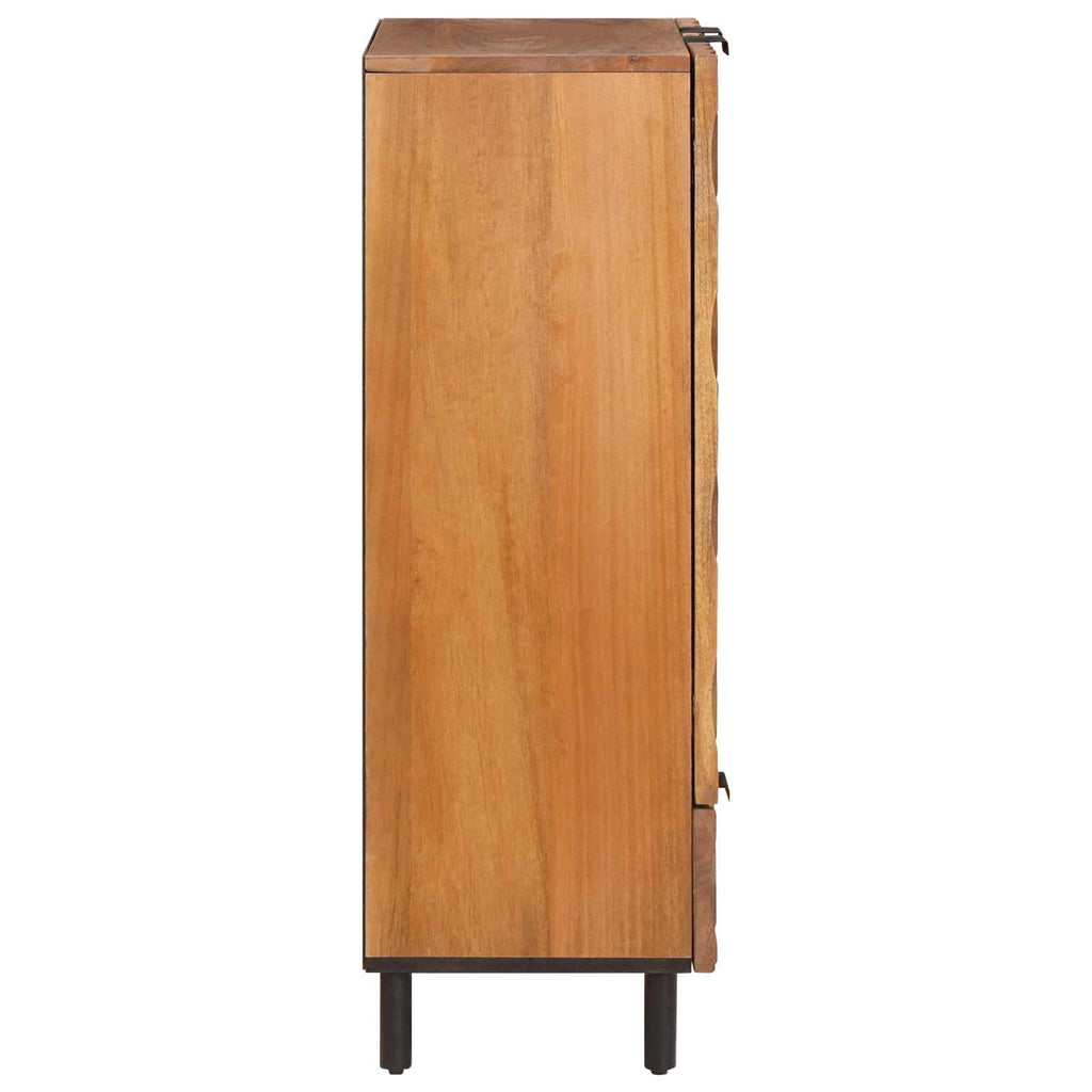 Highboard 60 X 33 X 100 Cm Solid Mango Wood