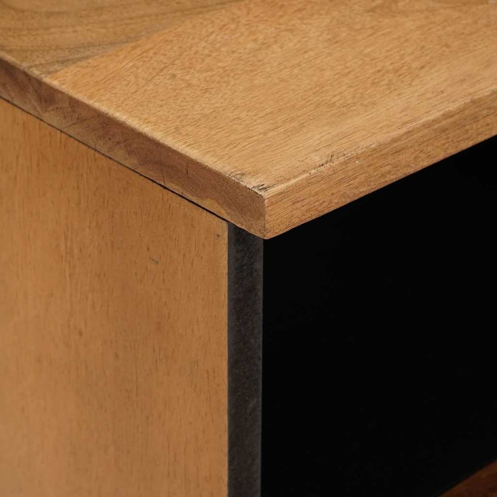 Media Storage Cabinet Tv Units Drawer White 70 X 33 46 Cm Engineered Wood LED Wh