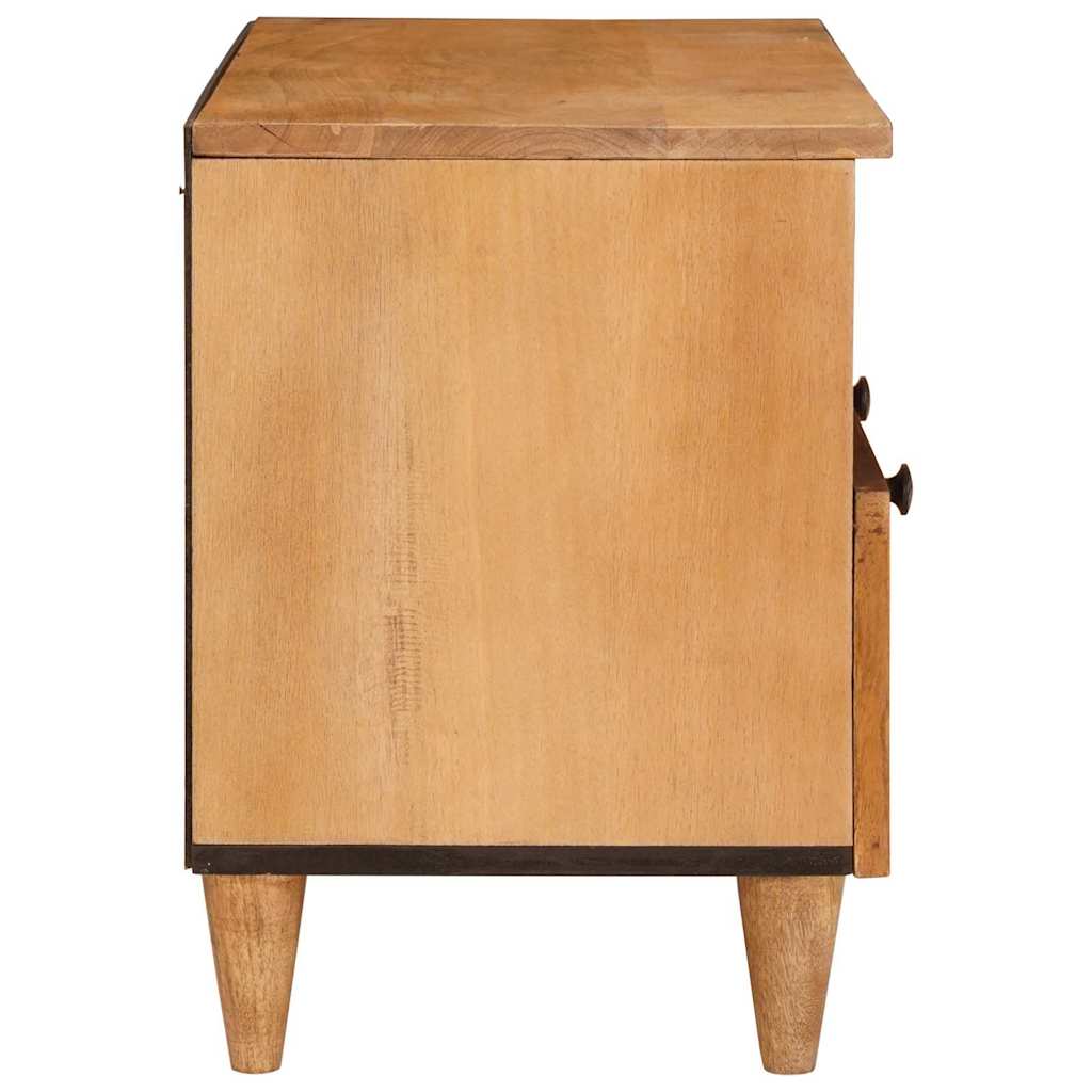 Media Storage Cabinet Tv Units Drawer White 70 X 33 46 Cm Engineered Wood LED Wh