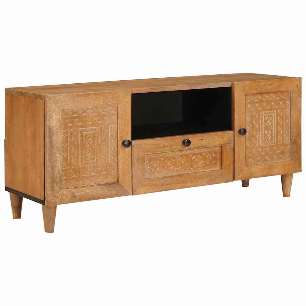 Tv Units With Drawer White 105 X 33 X 46 Cm Engineered Wood