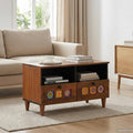 Coffee Table 80 X 54 X 40 Cm Solid Mango Wood