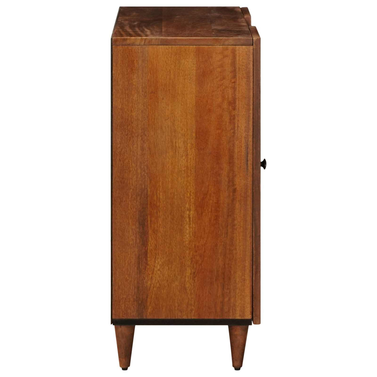 Sideboard With Shelf 90 X 33 X 75 Cm Solid Mango Wood