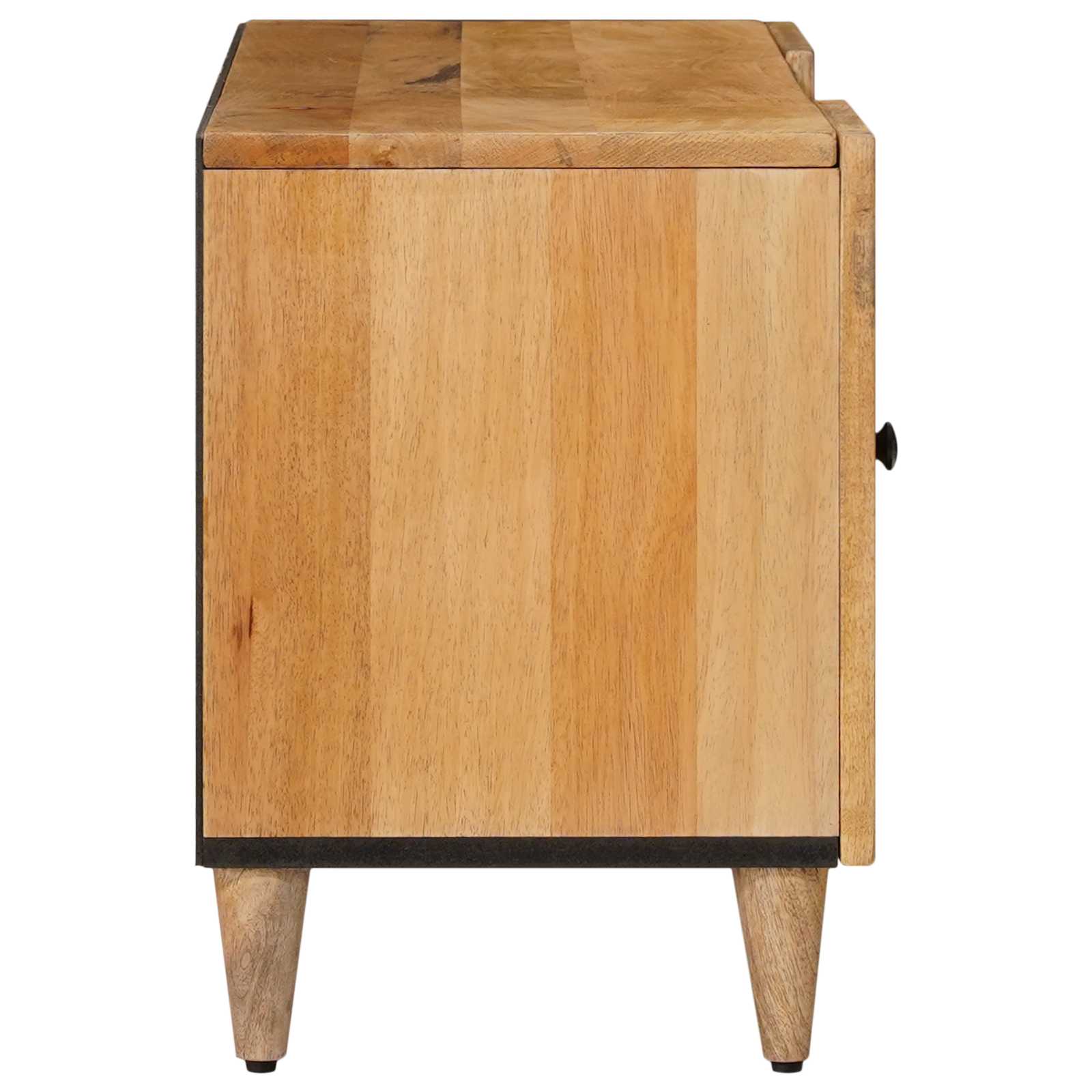 Tv Cabinet With Shelf 105 X 33 X 46 Cm Solid Mango Wood