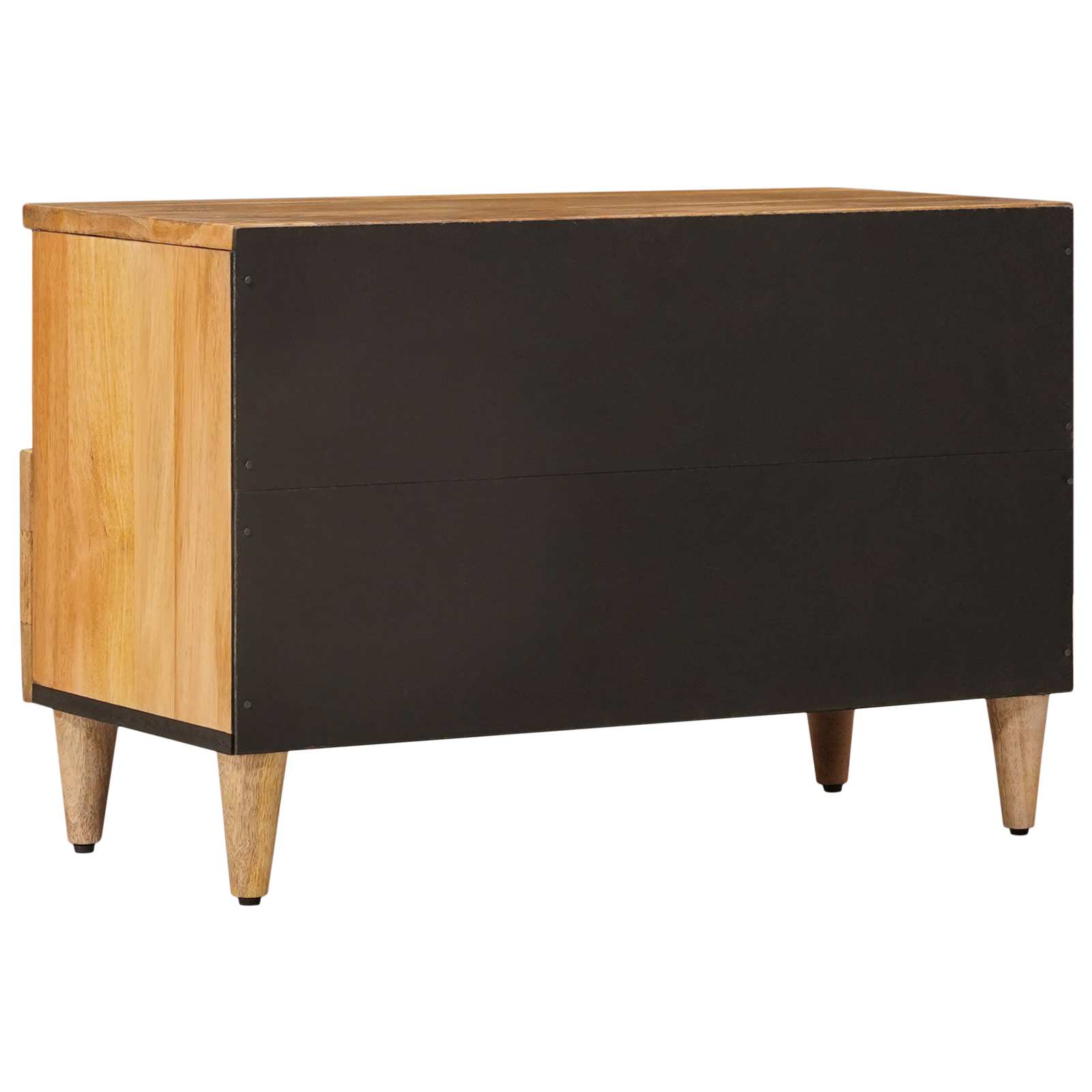 Tv Cabinet With Drawer 70 X 33 X 46 Cm Solid Mango Wood