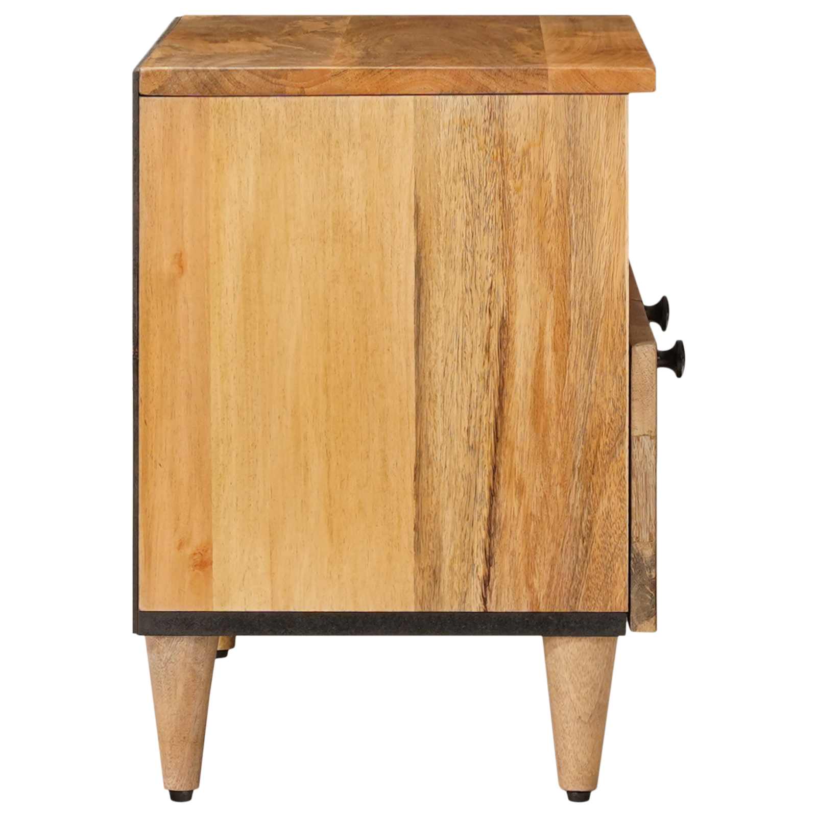 Tv Cabinet With Drawer 70 X 33 X 46 Cm Solid Mango Wood