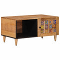 Coffee Table 80 X 50 X 40 Cm Solid Mango Wood