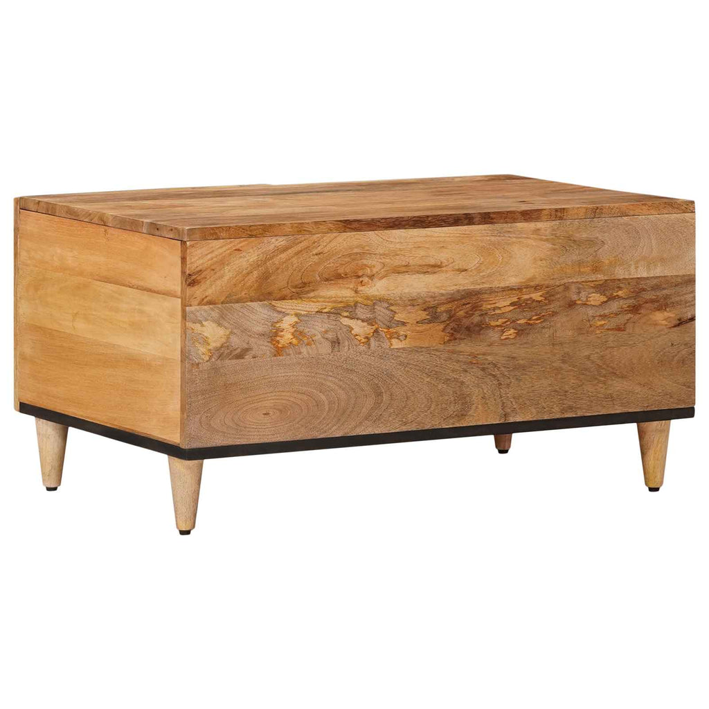 Coffee Table 80 X 50 X 40 Cm Solid Mango Wood