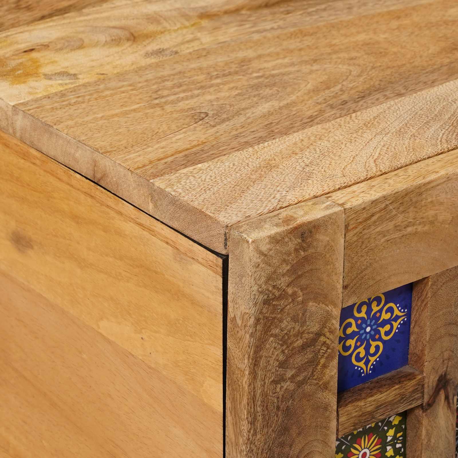 Coffee Table 80 X 50 X 40 Cm Solid Mango Wood