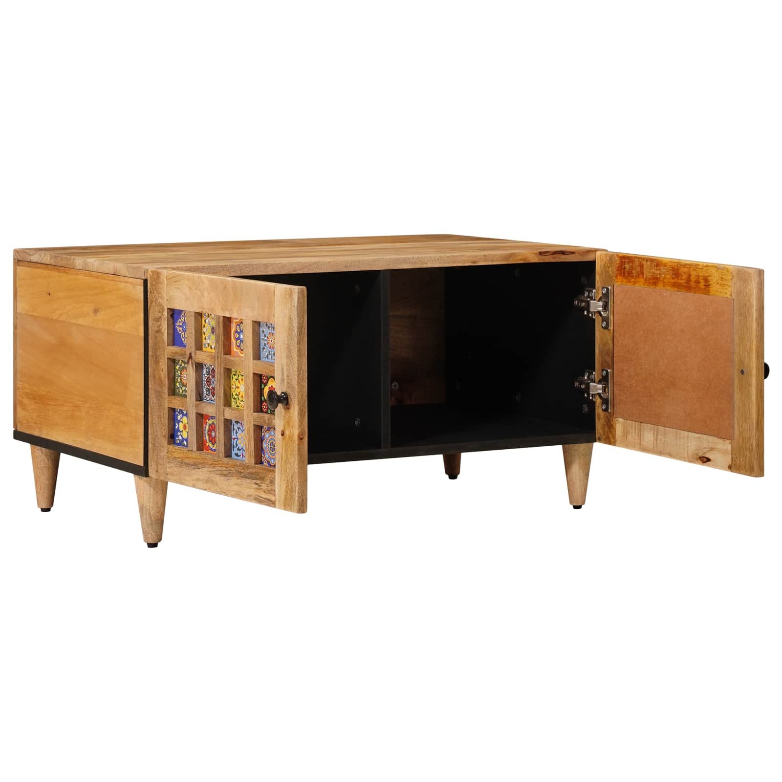 Coffee Table 80 X 50 X 40 Cm Solid Mango Wood