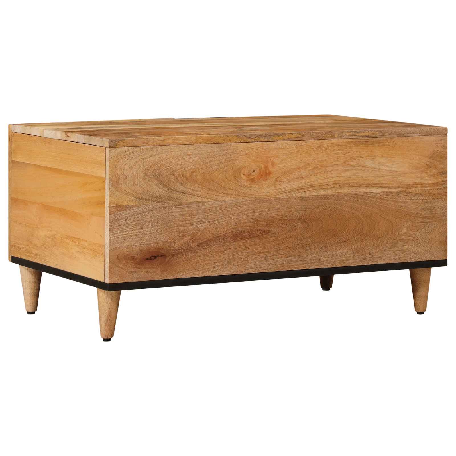 Coffee Table 80 X 50 X 40 Cm Solid Mango Wood