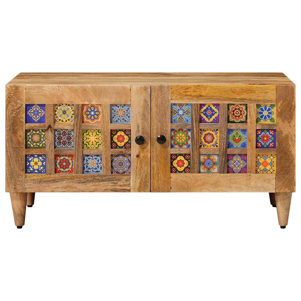 Coffee Table 80 X 50 X 40 Cm Solid Mango Wood