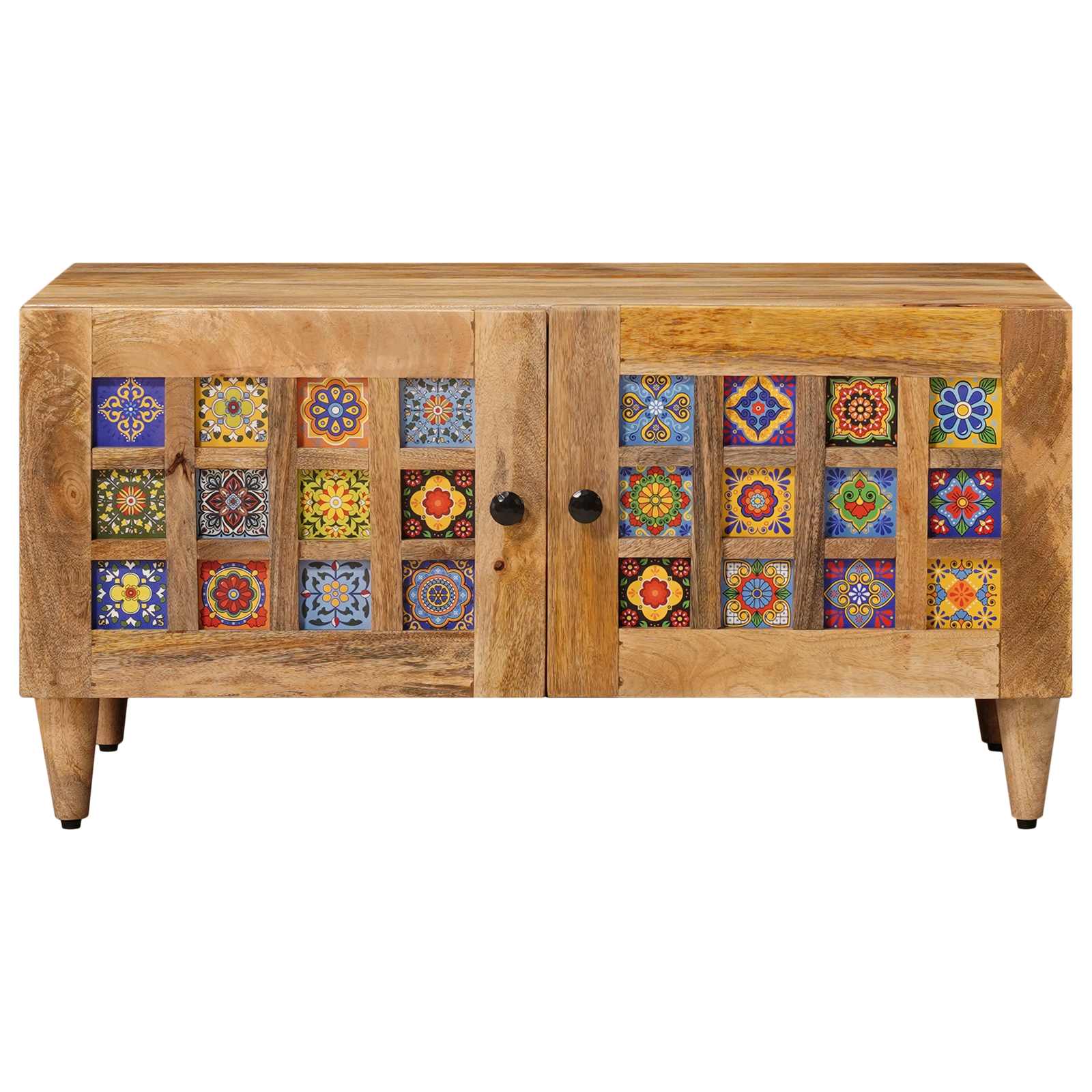 Coffee Table 80 X 50 X 40 Cm Solid Mango Wood