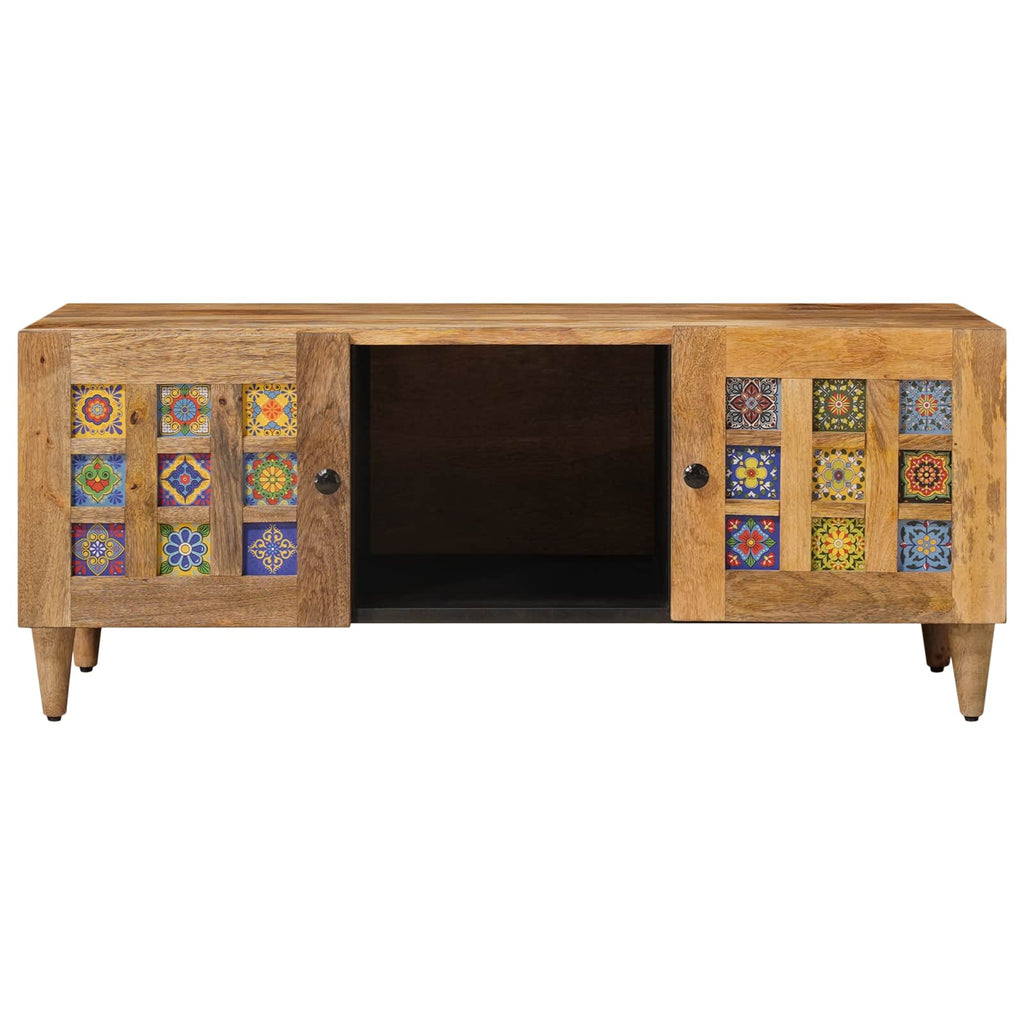 Coffee Table 100 X 54 X 40 Cm Solid Mango Wood
