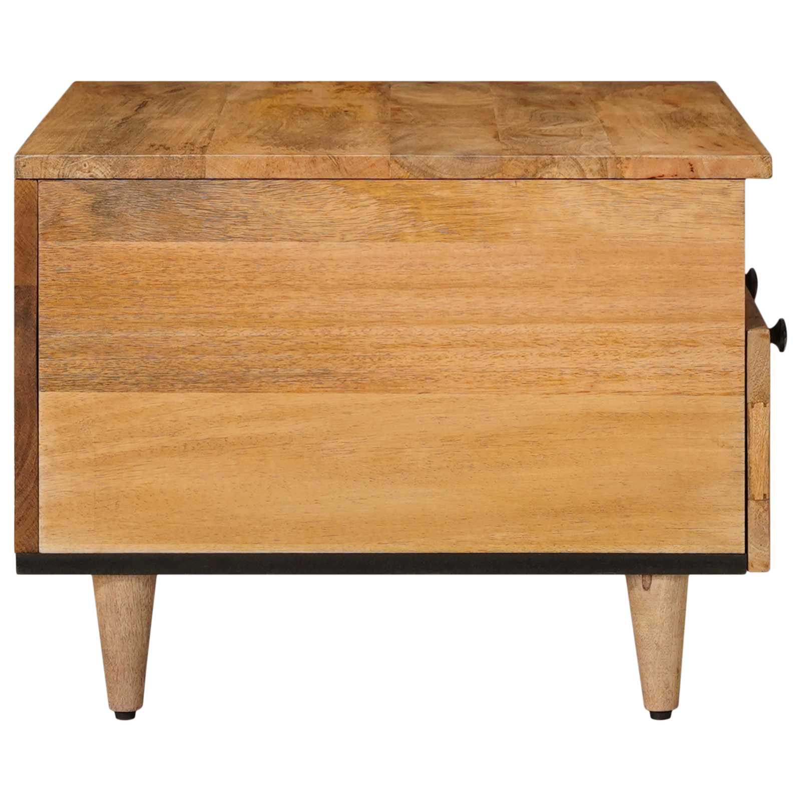Coffee Table 80 X 54 X 40 Cm Solid Mango Wood