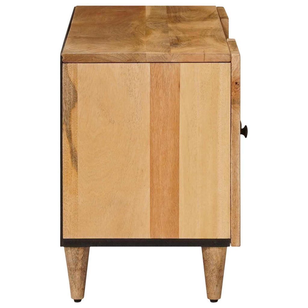 Tv Cabinet 105 X 33.5 X 46 Cm Solid Mango Wood