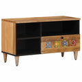Tv Cabinet With Drawer 80 X 33 X 46 Cm Solid Mango Wood