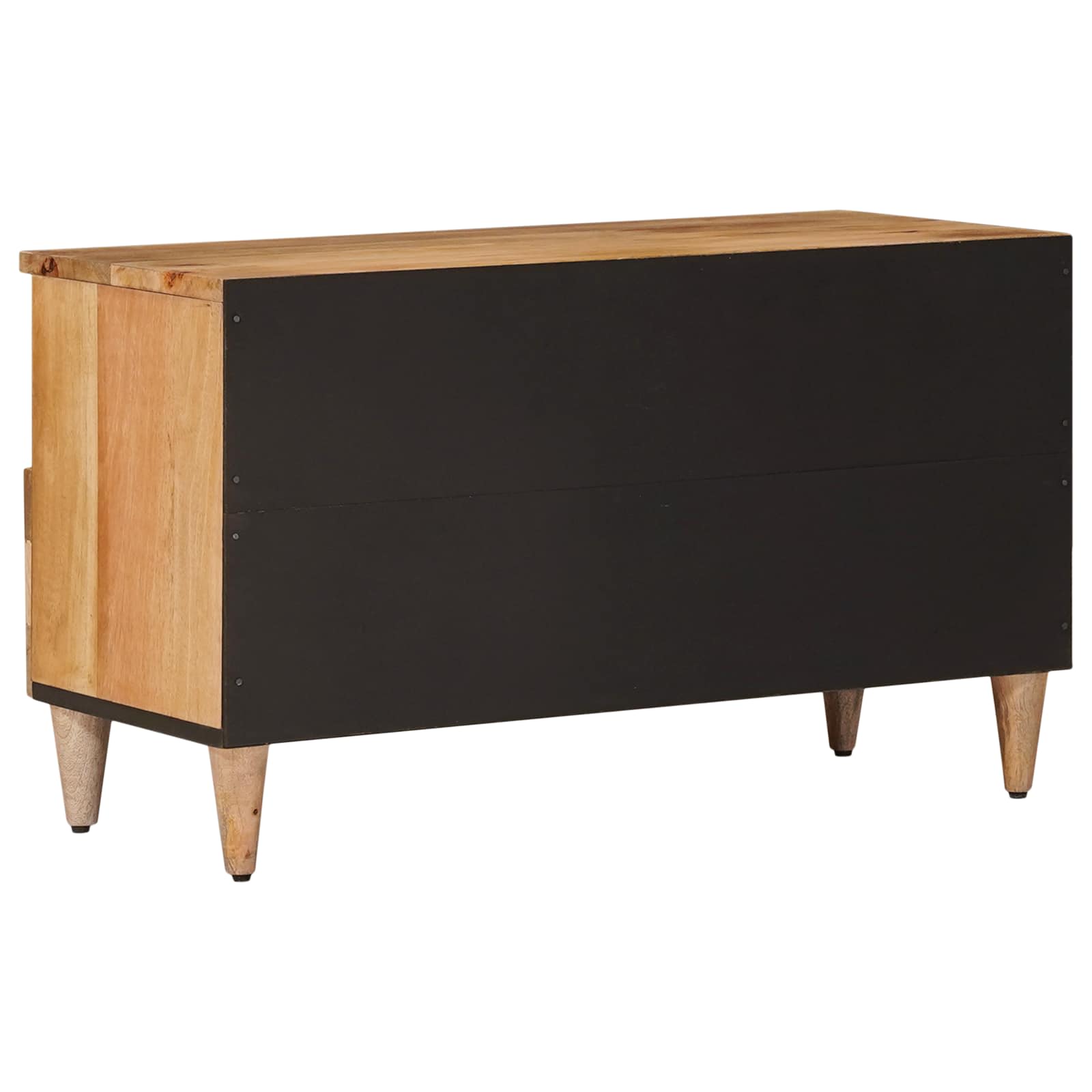 Tv Cabinet With Drawer 80 X 33 X 46 Cm Solid Mango Wood