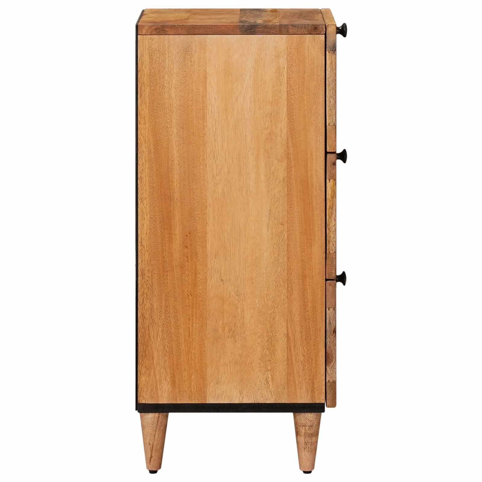 Sideboard With Drawer 40 X 33 X 75 Cm Solid Mango Wood