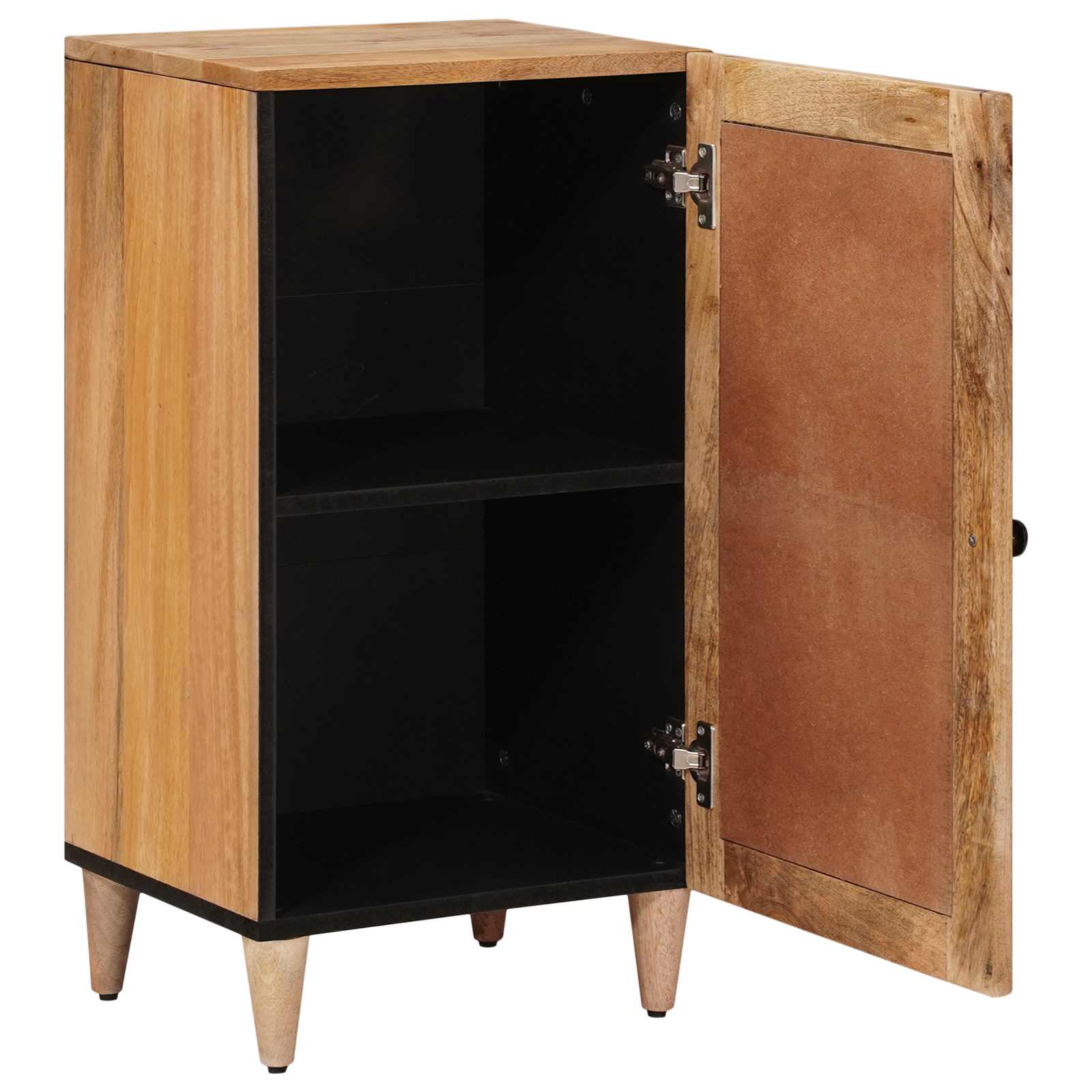Sideboard With Storage 40 X 33 X 75 Cm Solid Mango Wood