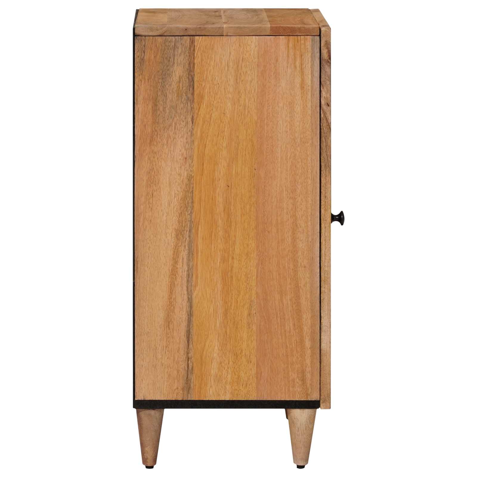 Sideboard With Storage 40 X 33 X 75 Cm Solid Mango Wood