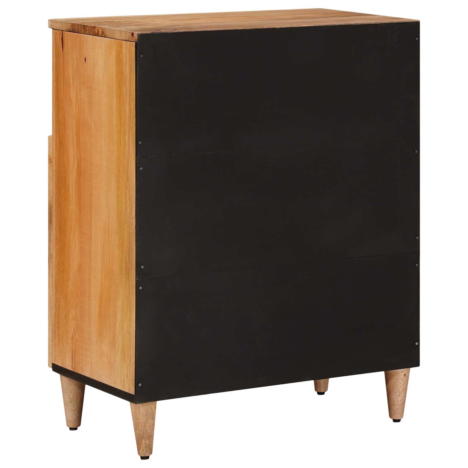 Sideboard With Door 60 X 33.5 X 75 Cm Solid Mango Wood