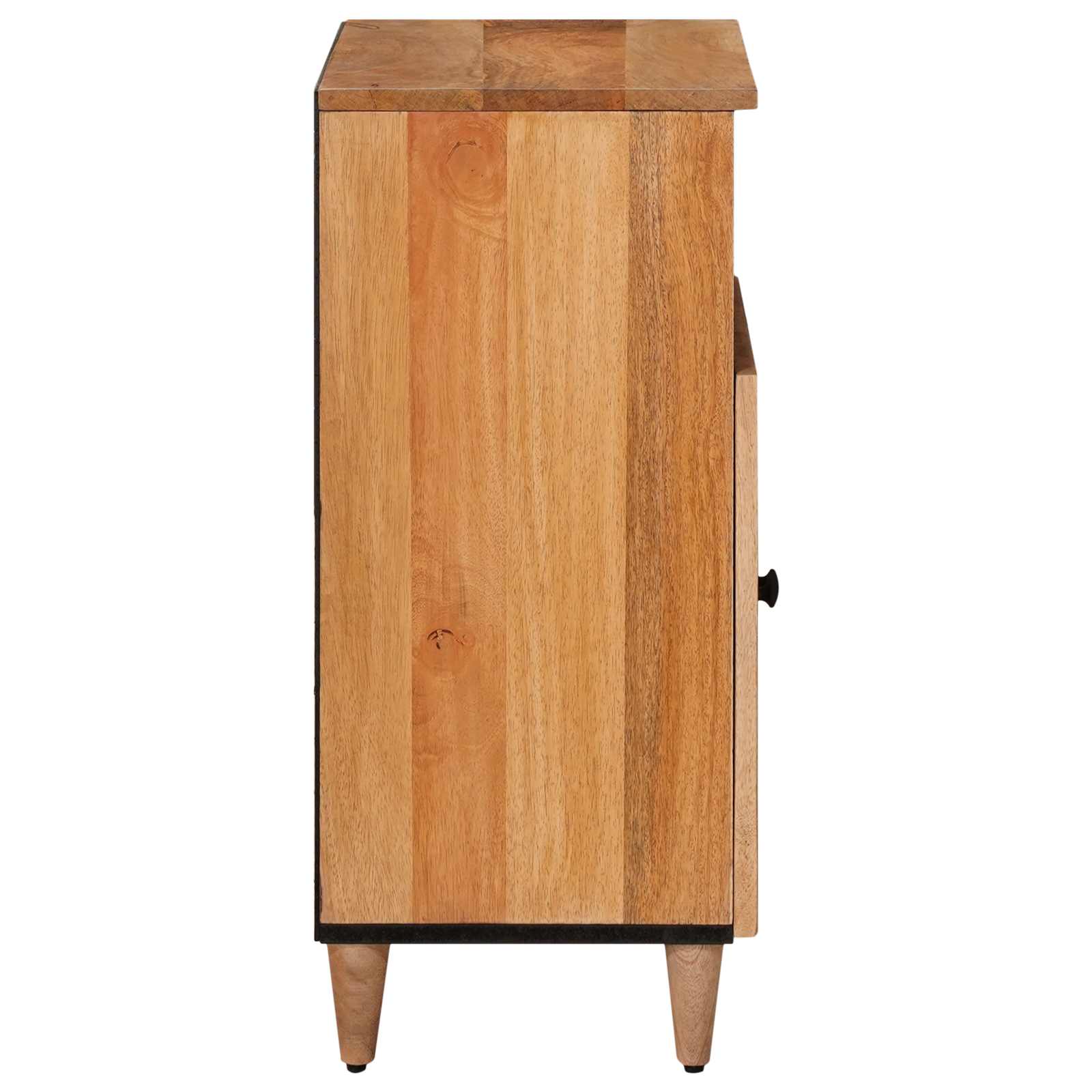 Sideboard With Door 60 X 33.5 X 75 Cm Solid Mango Wood