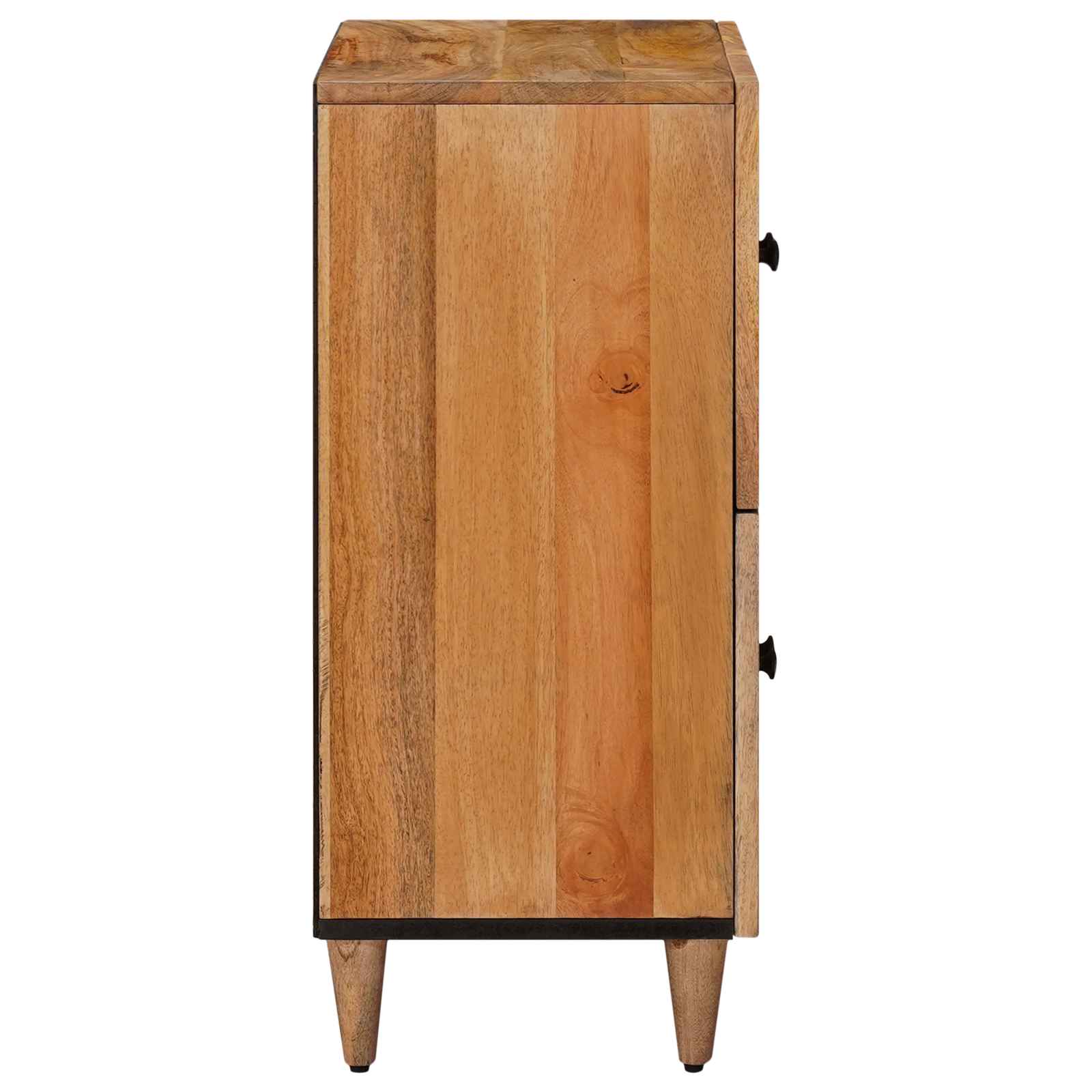 Sideboard With Storage 60 X 33 X 75 Cm Solid Mango Wood