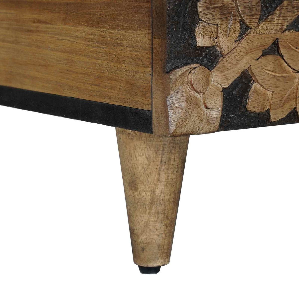 Coffee Table 80 X 50 X 40 Cm Solid Mango Wood 1 - Model 4018337