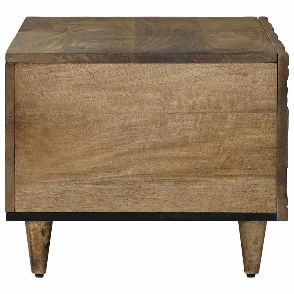 Coffee Table 80 X 50 X 40 Cm Solid Mango Wood 1 - Model 4018337