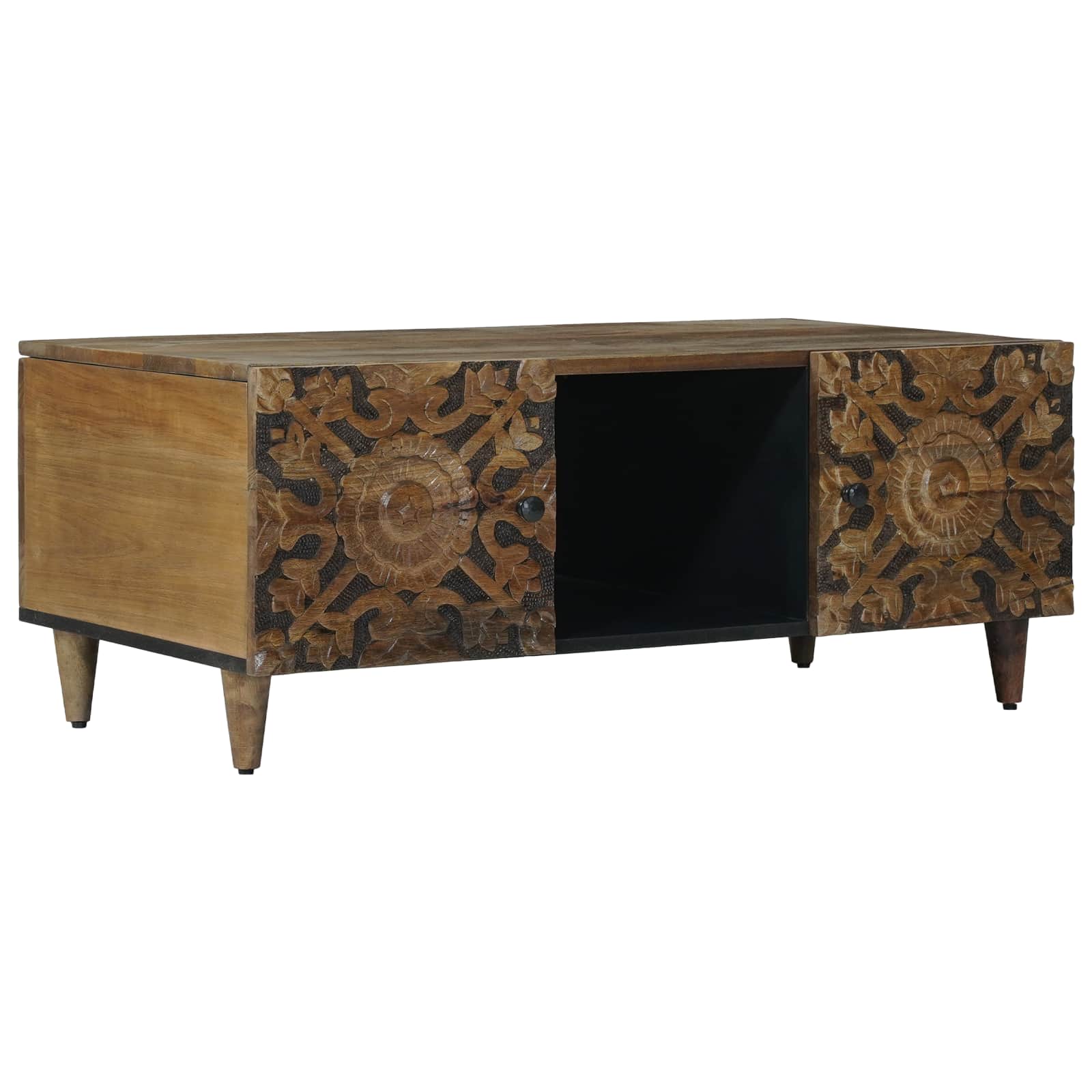 Coffee Table 100 X 54 X 40 Cm Solid Mango Wood