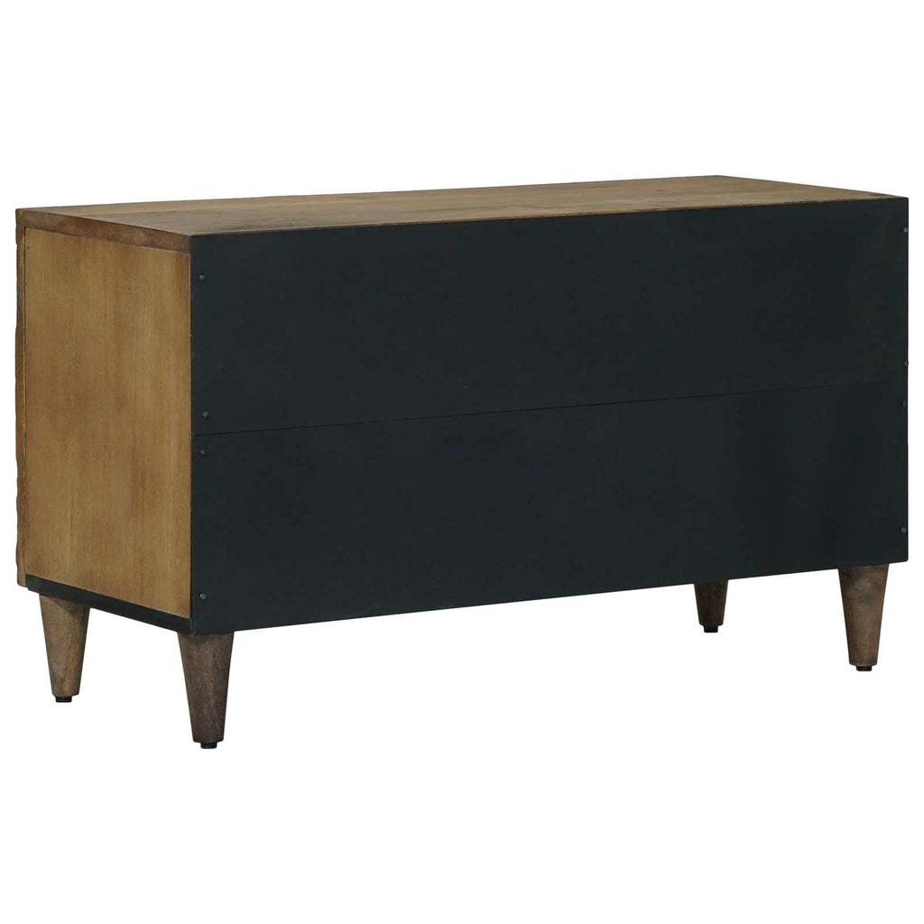Tv Cabinet With Shelf 80 X 31.5 X 46 Cm Solid Mango Wood
