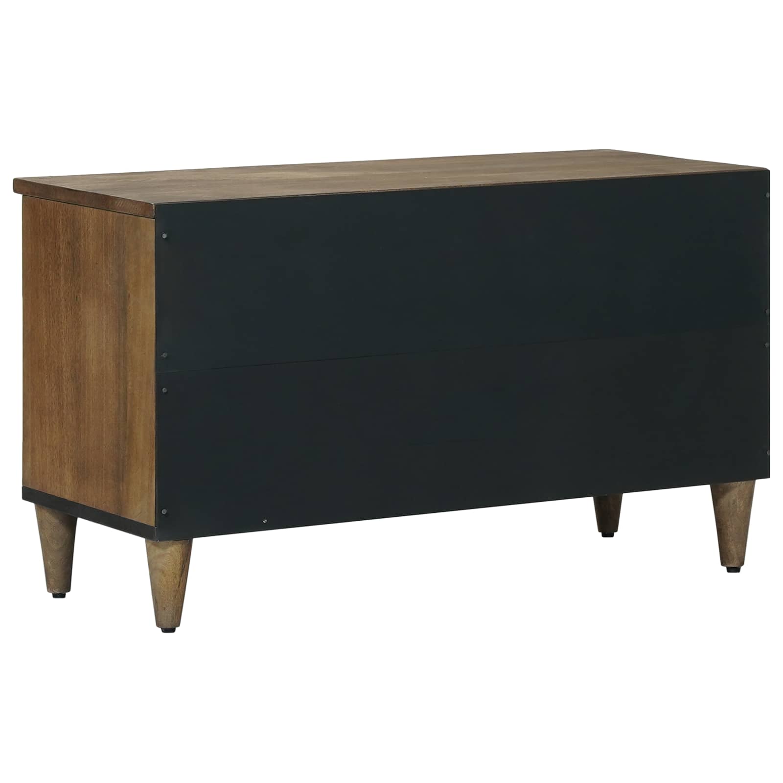 Tv Cabinet With Drawer 80 X 33.5 X 46 Cm Solid Mango Wood