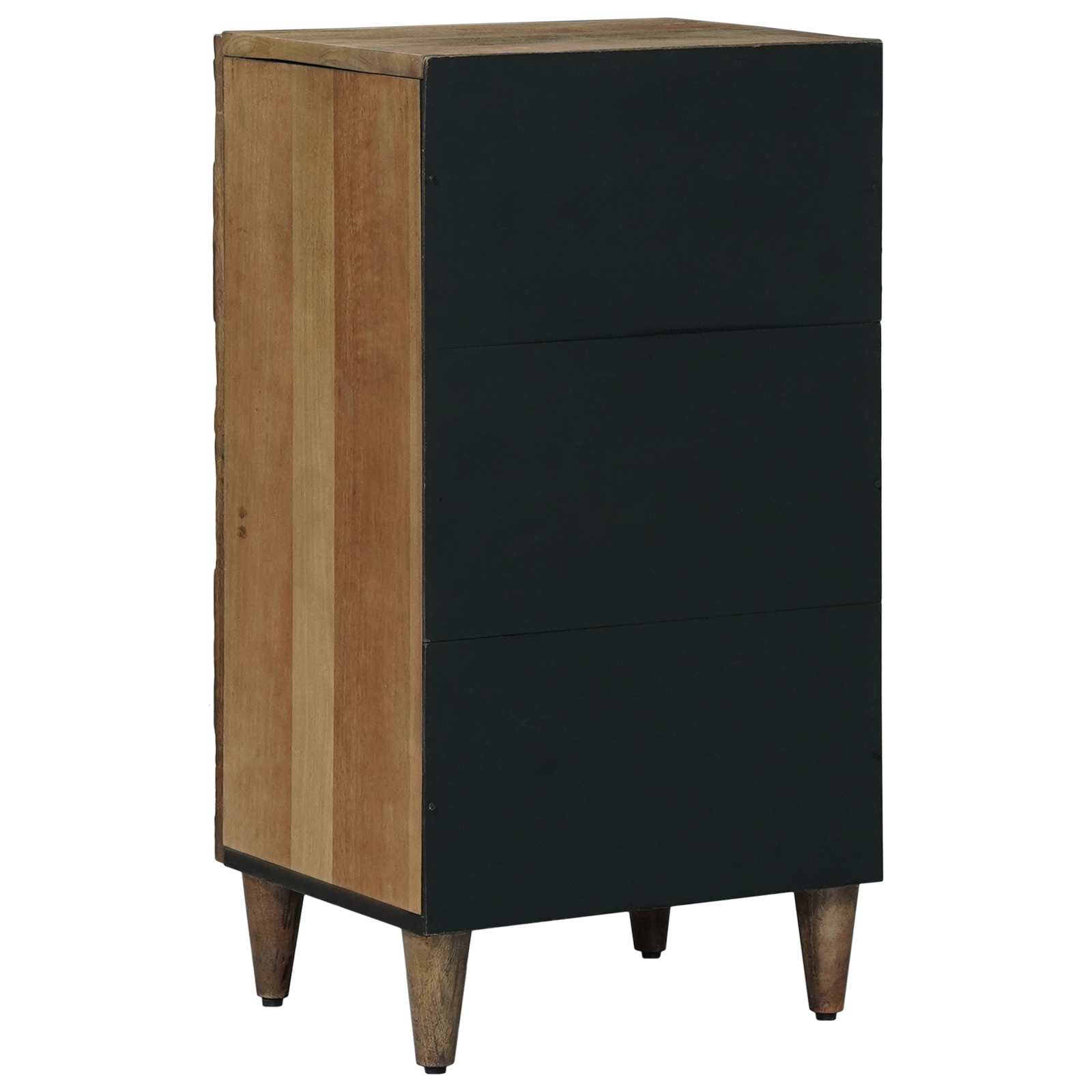 Sideboard With Storage 40 X 33.5 X 75 Cm Solid Mango Wood