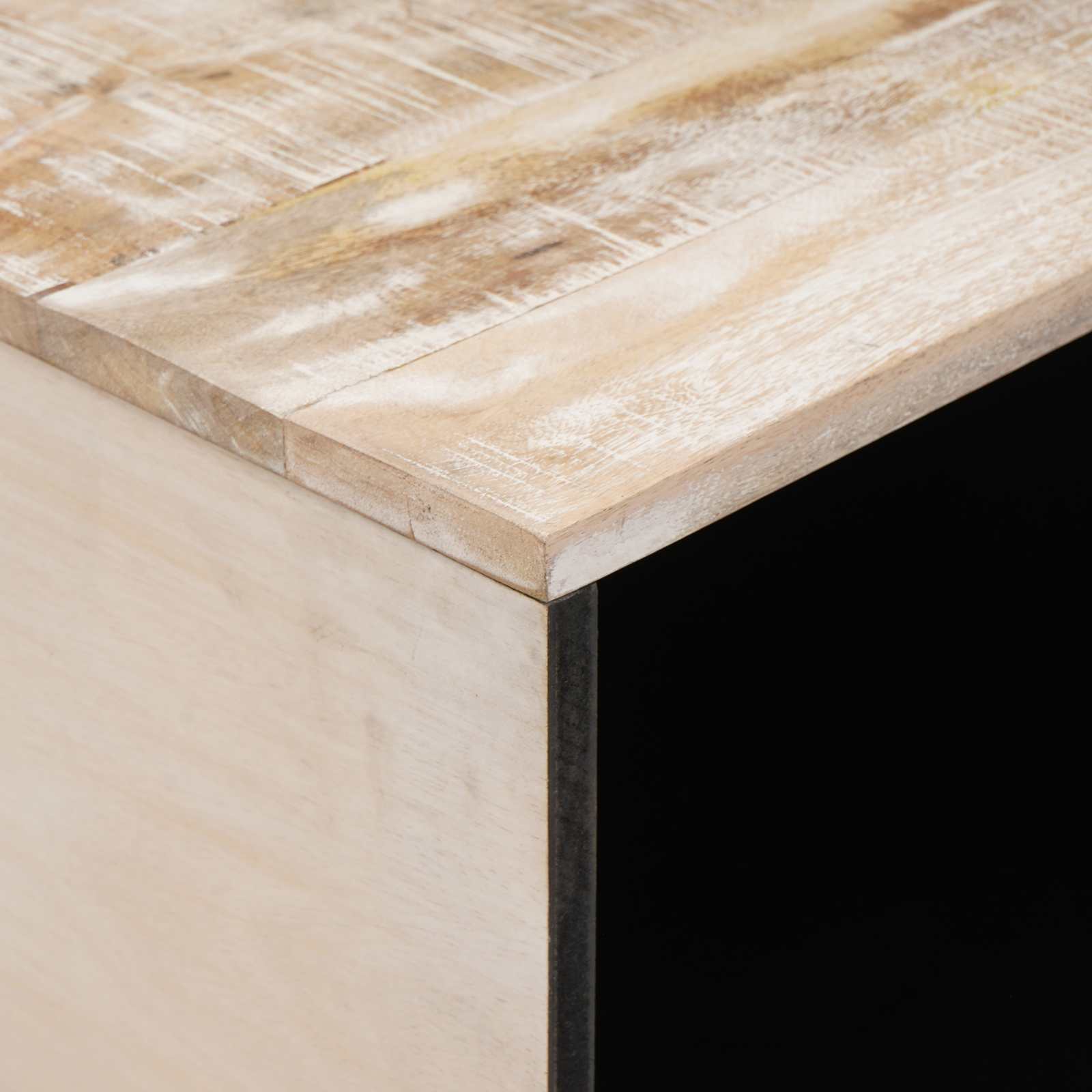 Coffee Table 80 X 50 X 40 Cm Solid Mango Wood