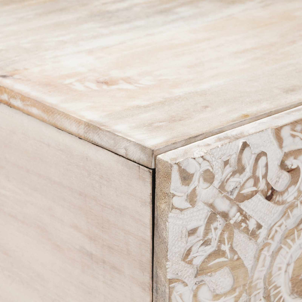 Coffee Table 100 X 54 X 40 Cm Solid Mango Wood