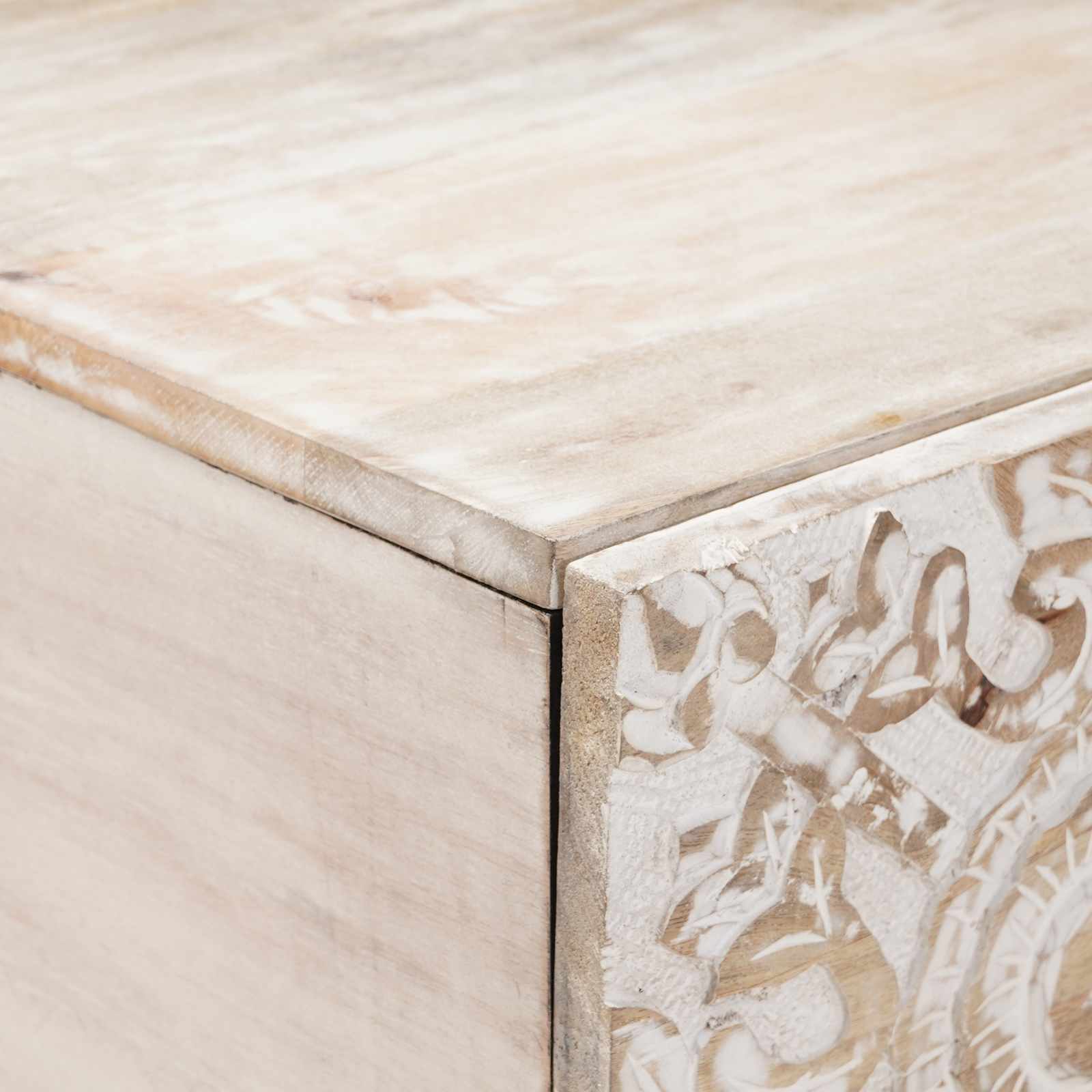 Coffee Table 100 X 54 X 40 Cm Solid Mango Wood