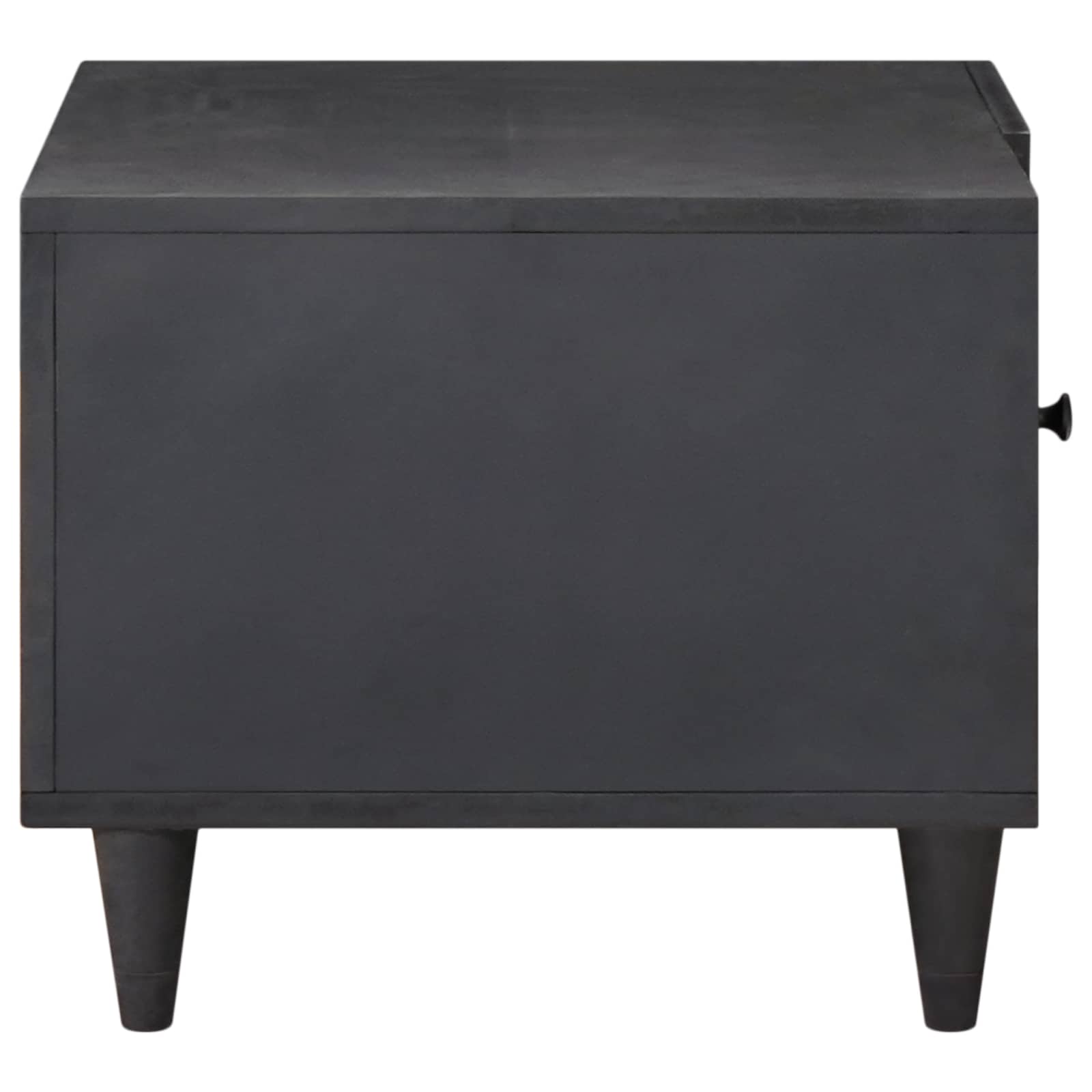 Coffee Table Multicolour 80 X 50 X 40 Cm Solid Mango Wood