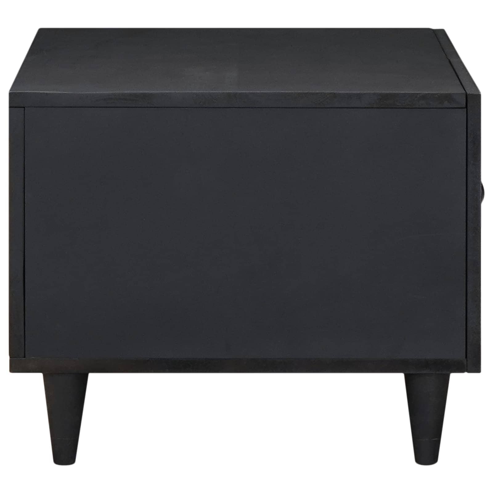 Coffee Table Multicolour 80 X 50 X 40 Cm Solid Mango Wood