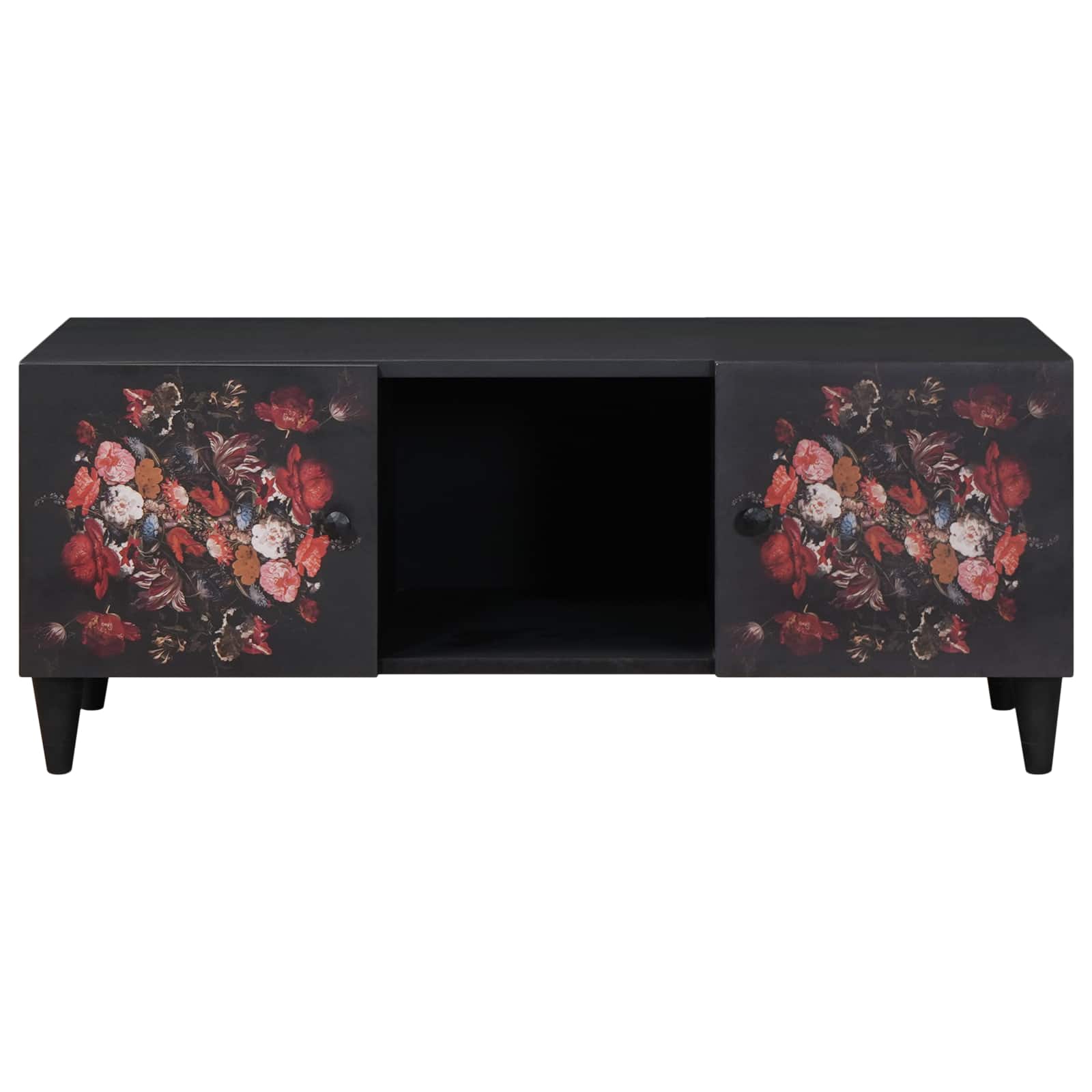 Coffee Table Multicolour 100 X 54 X 40 Cm Solid Mango Wood