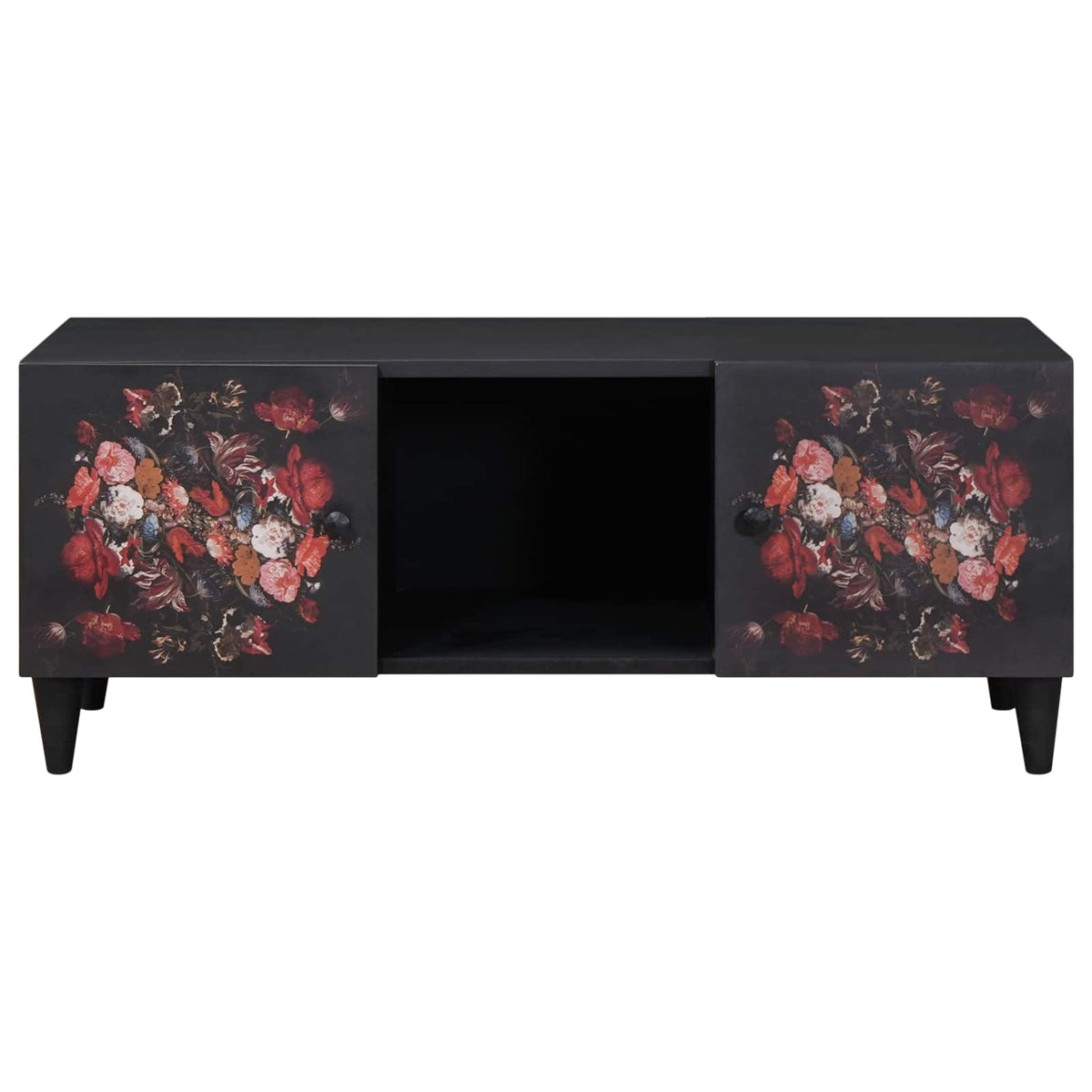 Coffee Table Multicolour 100 X 54 40 Cm Solid Mango Wood 100 X 54 X 40 Cm 100 cm