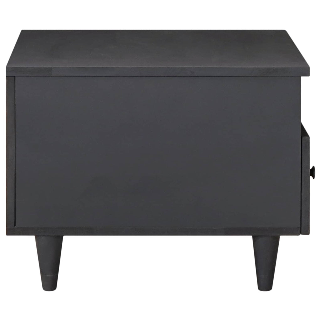 Coffee Table Multicolour 80 X 54 X 40 Cm Solid Mango Wood