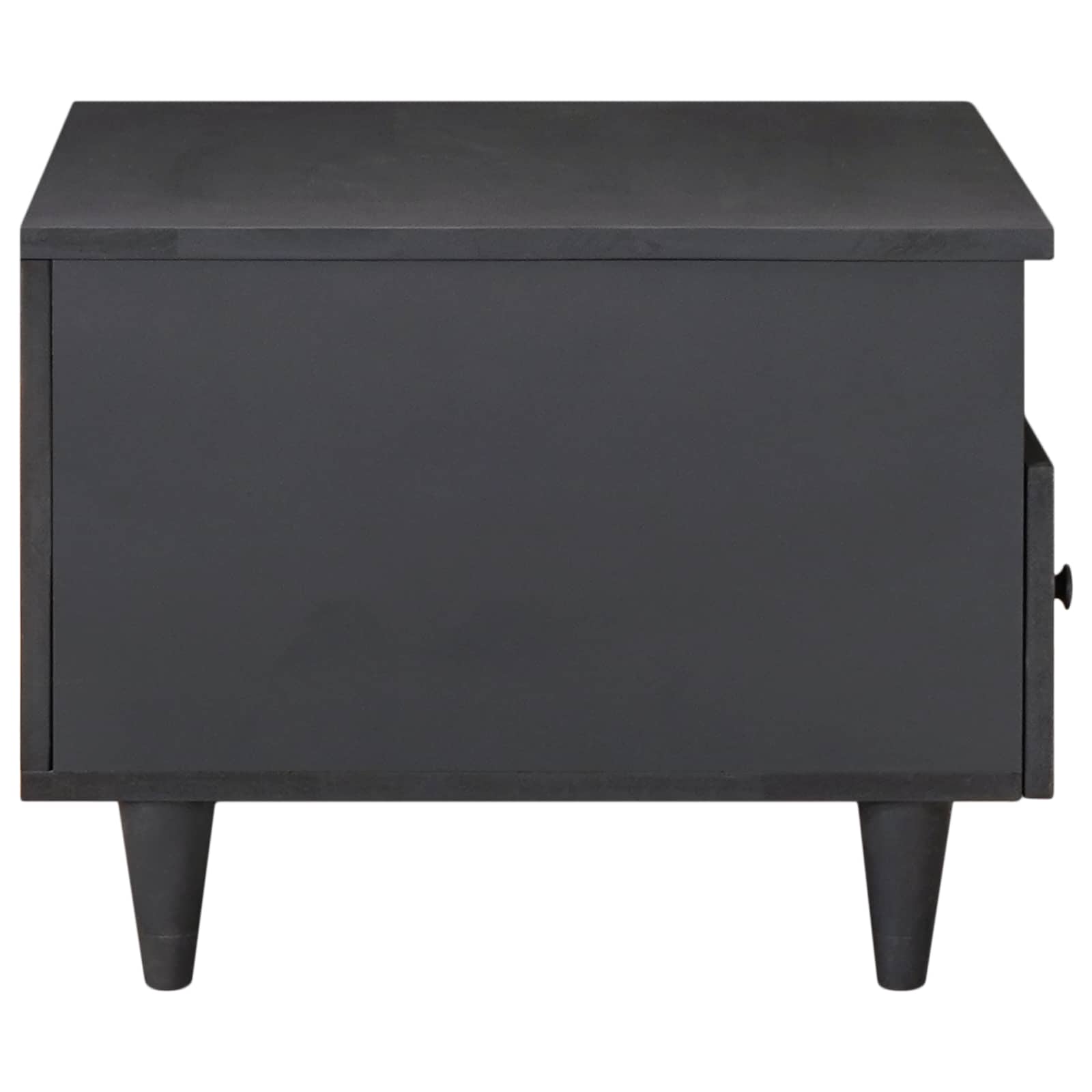 Coffee Table Multicolour 80 X 54 X 40 Cm Solid Mango Wood