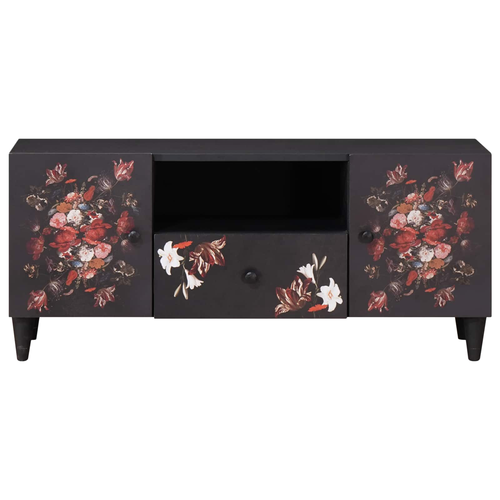 Storage Cabinets With Drawer Multicolour 105 X 33.5 X 46 Cm