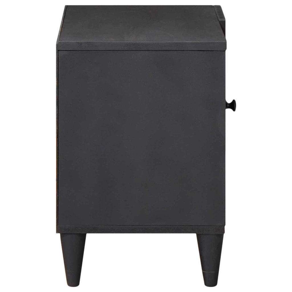 Storage Cabinets Multicolour 80 X 31.5 X 46 Cm Solid Mango Wood