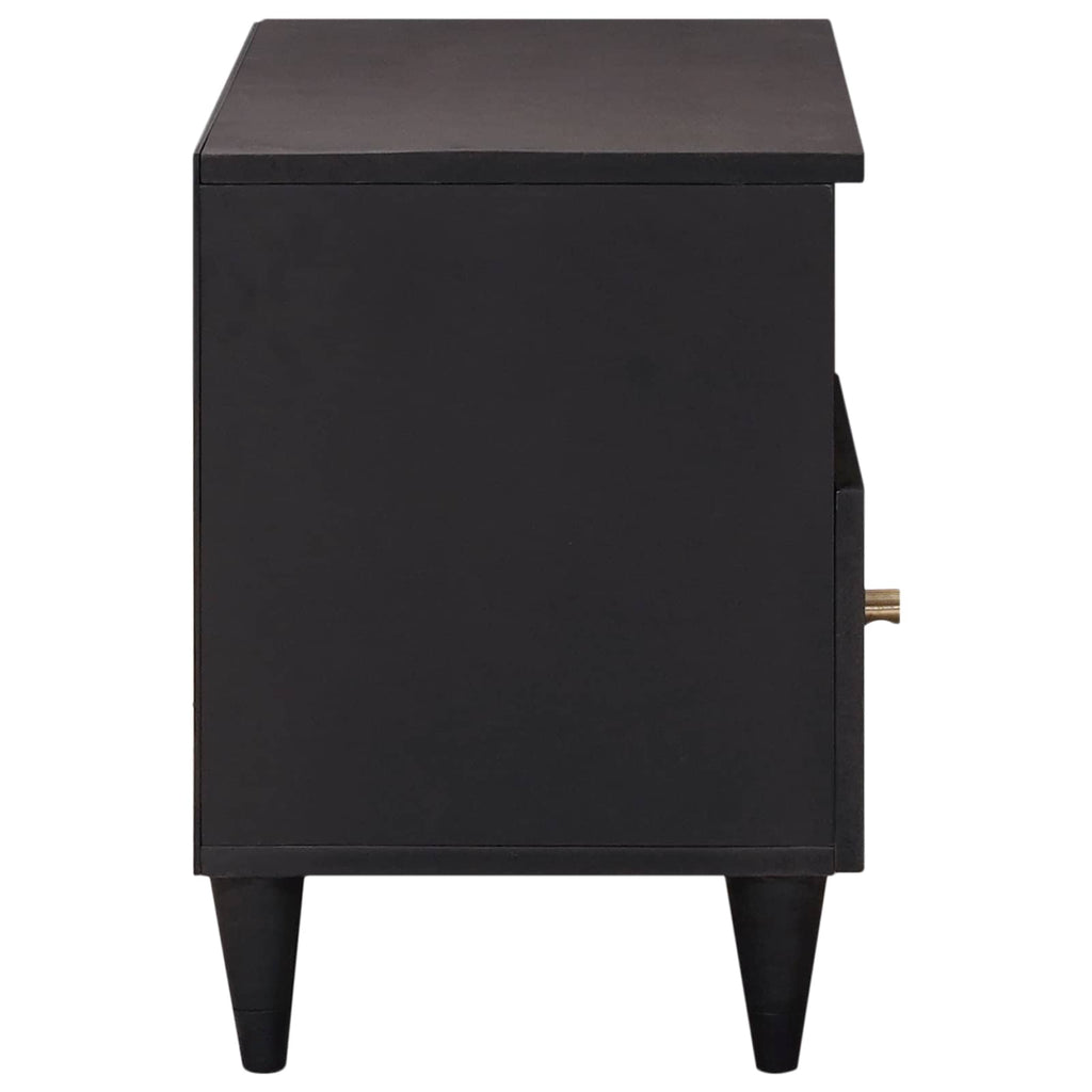 Storage Cabinets Multicolour 80 X 33.5 X 46 Cm Solid Mango Wood